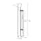 Household Essentials 13.4" Mounted Paper Towel Holder